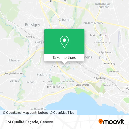 GM Qualité Façade map