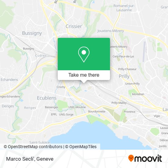 Marco Secli' map