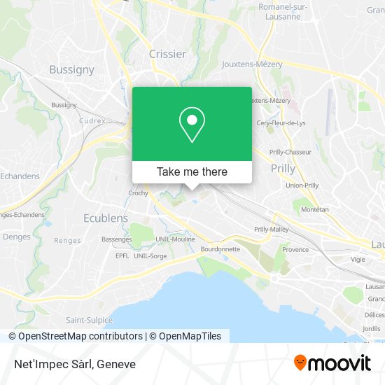 Net'Impec Sàrl map