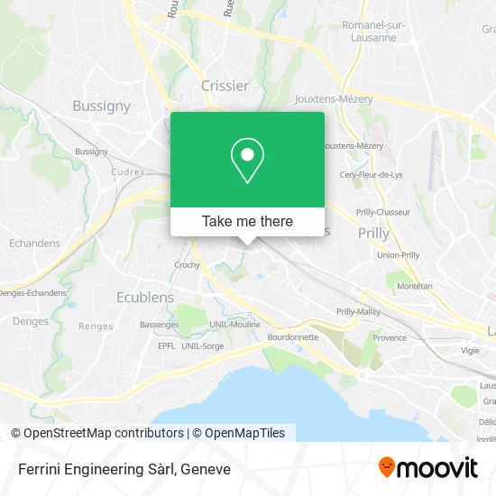 Ferrini Engineering Sàrl map