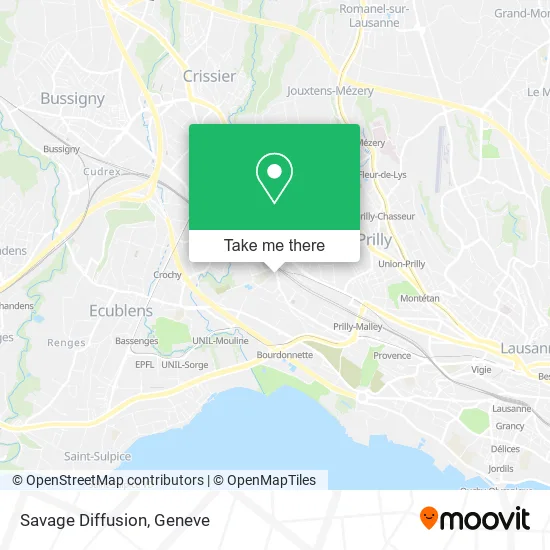 Savage Diffusion map