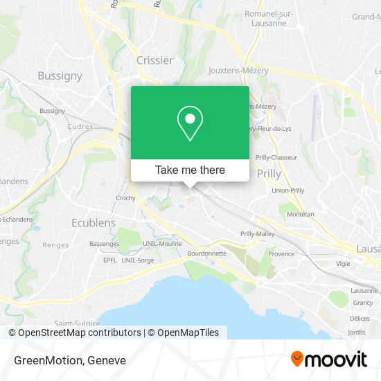 GreenMotion map
