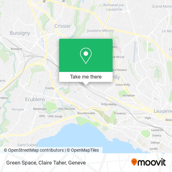 Green Space, Claire Taher map