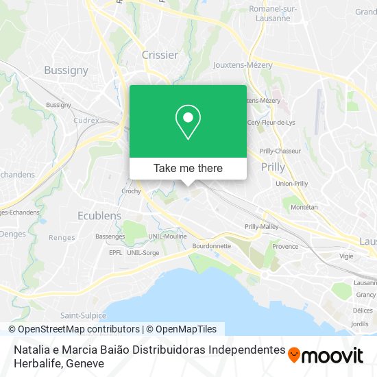 Natalia e Marcia Baião Distribuidoras Independentes Herbalife map