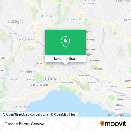 Garage Bema map