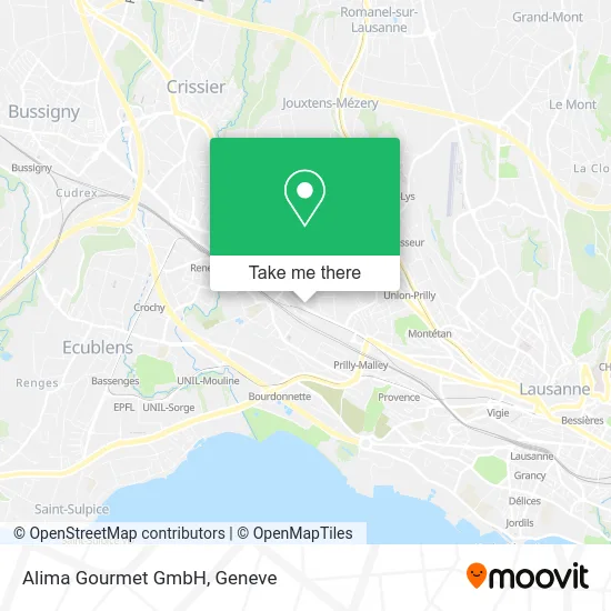 Alima Gourmet GmbH map