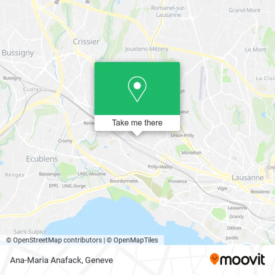 Ana-Maria Anafack map