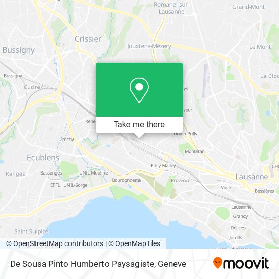 De Sousa Pinto Humberto Paysagiste map