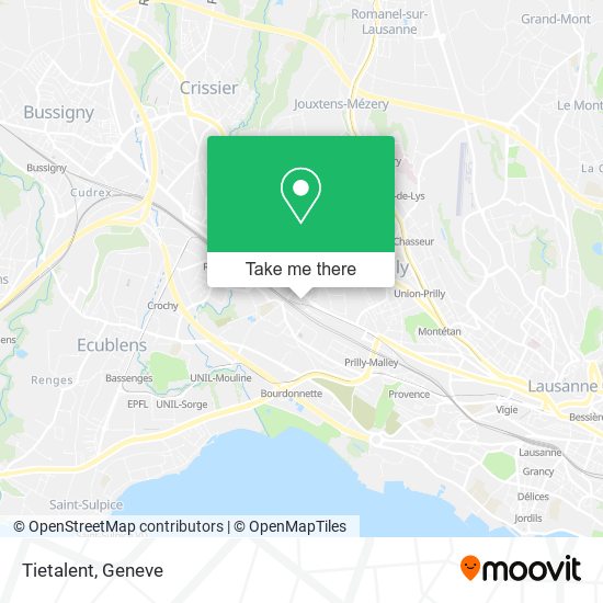 Tietalent map