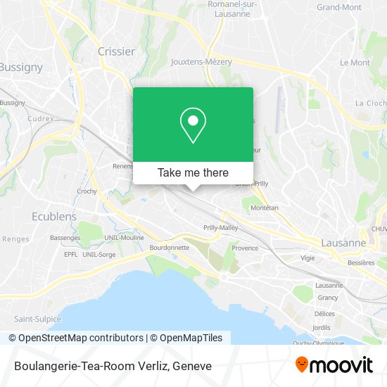 Boulangerie-Tea-Room Verliz map