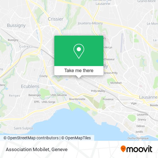 Association Mobilet map