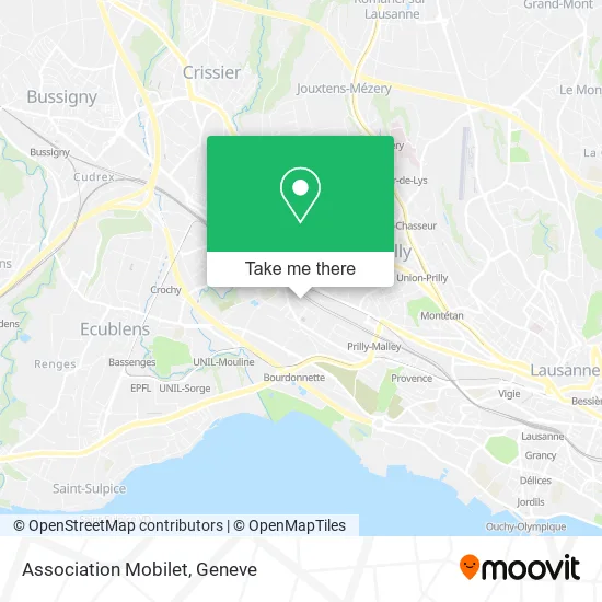 Association Mobilet map