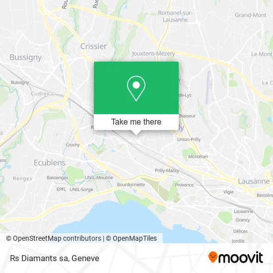 Rs Diamants sa map