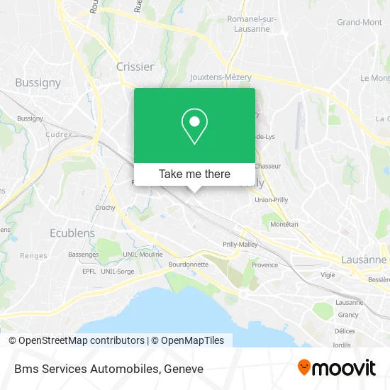 Bms Services Automobiles map
