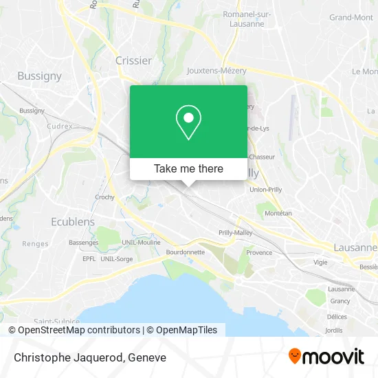 Christophe Jaquerod map