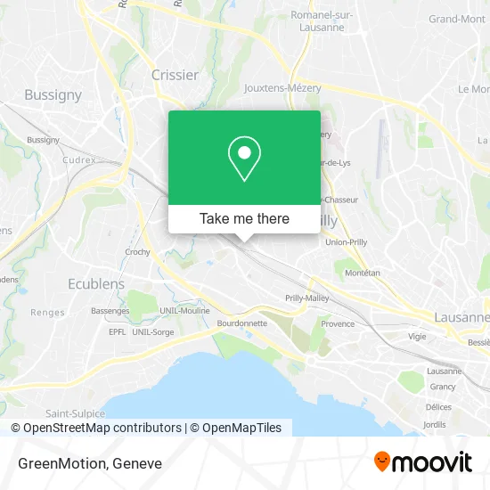 GreenMotion map