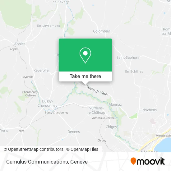 Cumulus Communications map