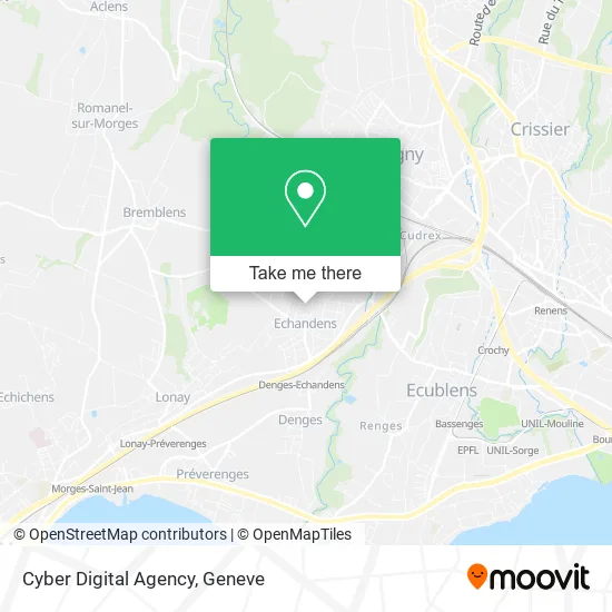 Cyber Digital Agency map