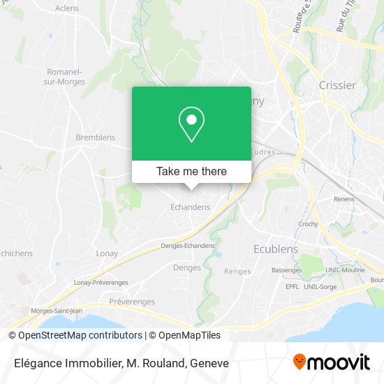 Elégance Immobilier, M. Rouland map