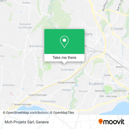 Mch Projets Sàrl map