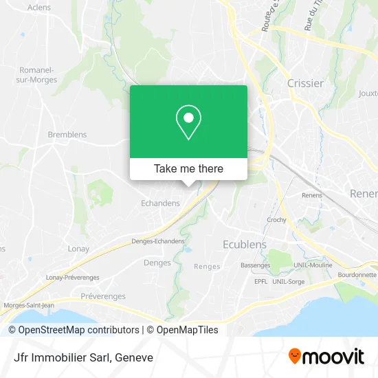 Jfr Immobilier Sarl map