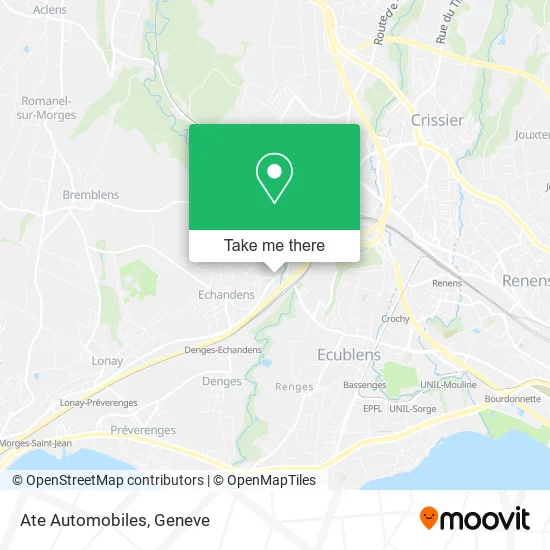 Ate Automobiles map