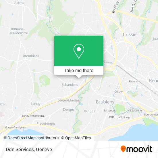 Ddn Services map
