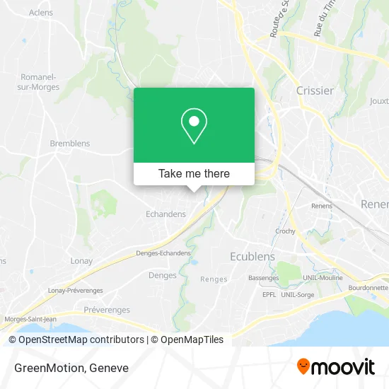 GreenMotion map