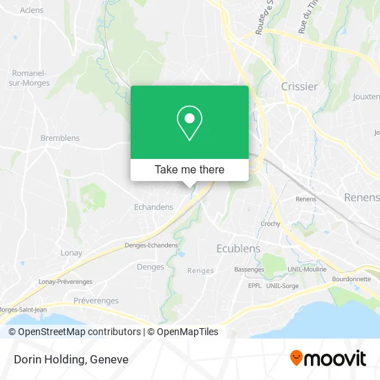 Dorin Holding map