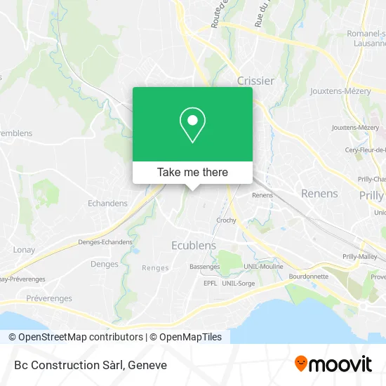 Bc Construction Sàrl map