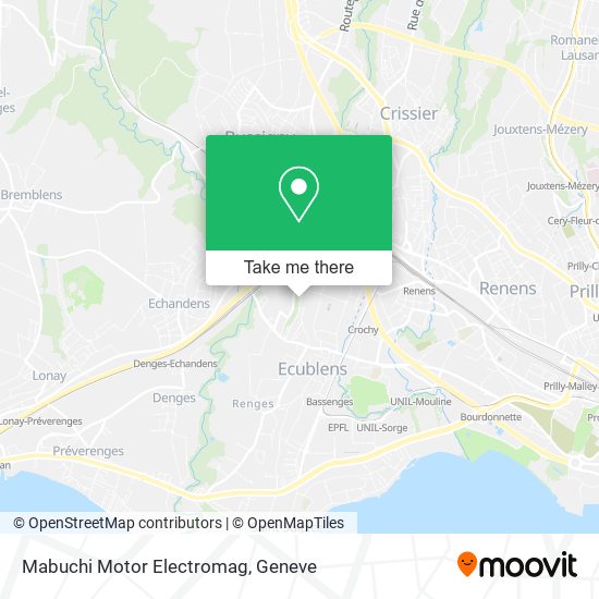 Mabuchi Motor Electromag map