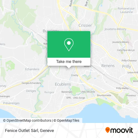 Fenice Outlet Sàrl plan