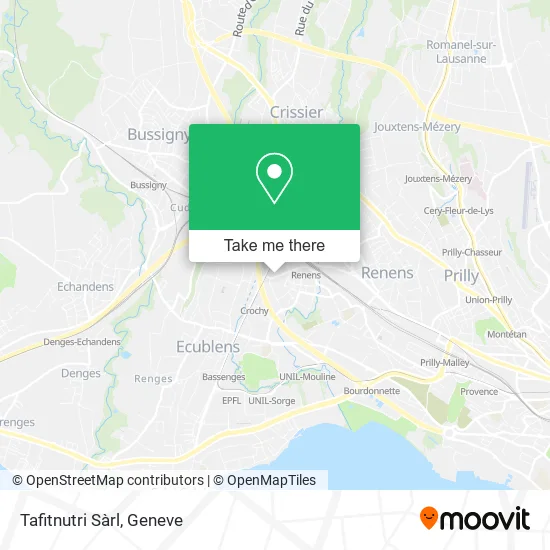 Tafitnutri Sàrl map