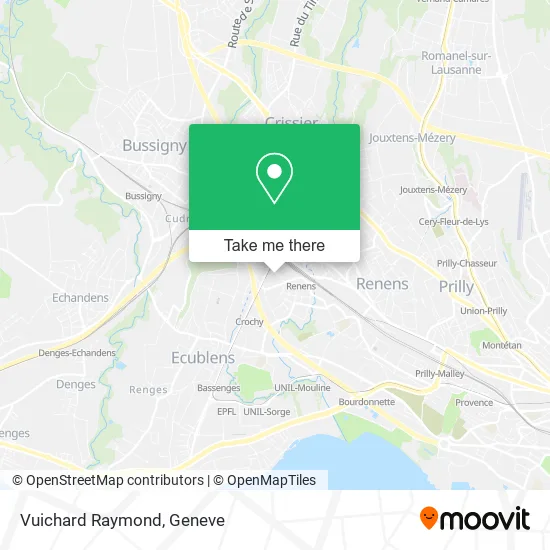 Vuichard Raymond map