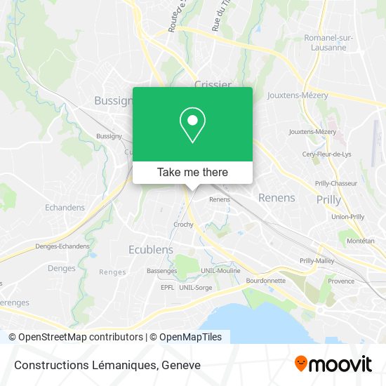 Constructions Lémaniques map