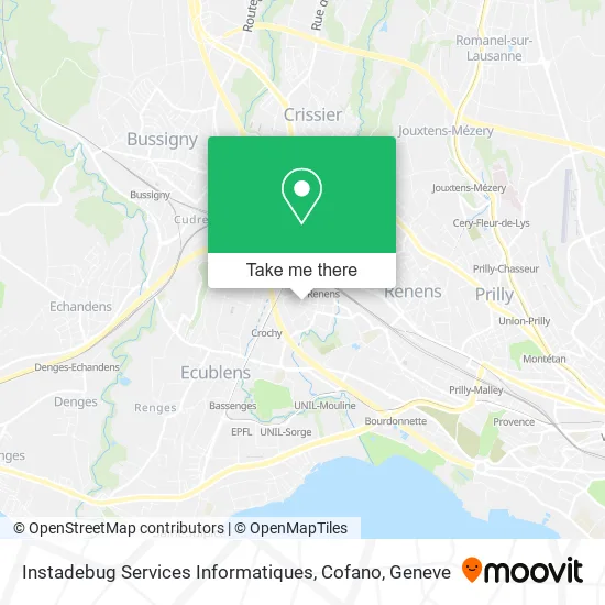 Instadebug Services Informatiques, Cofano map