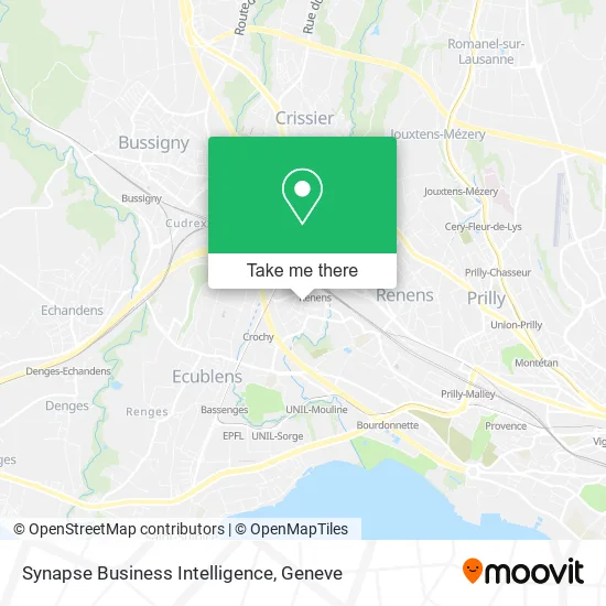 Synapse Business Intelligence map