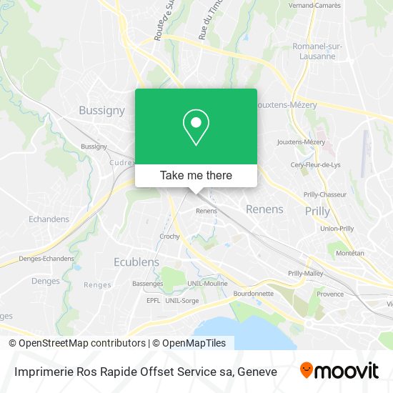 Imprimerie Ros Rapide Offset Service sa map