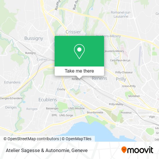 Atelier Sagesse & Autonomie map