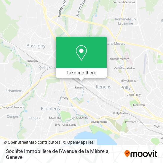 Société Immobilière de l'Avenue de la Mèbre a map
