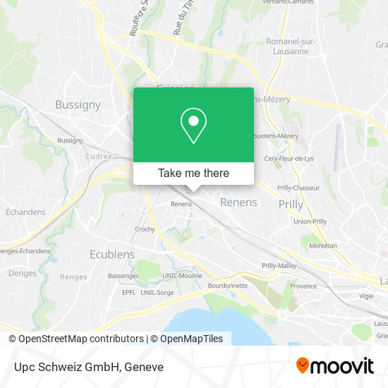 Upc Schweiz GmbH map