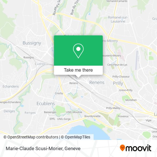 Marie-Claude Scusi-Morier map