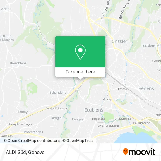 ALDI Süd map