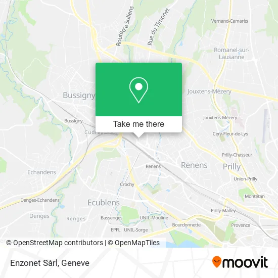 Enzonet Sàrl map