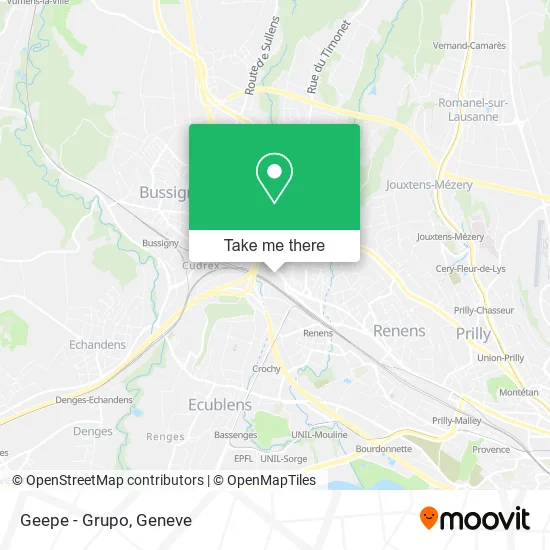 Geepe - Grupo map