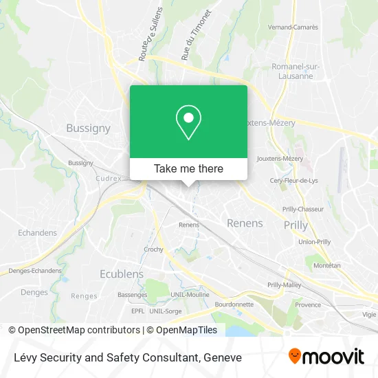 Lévy Security and Safety Consultant map