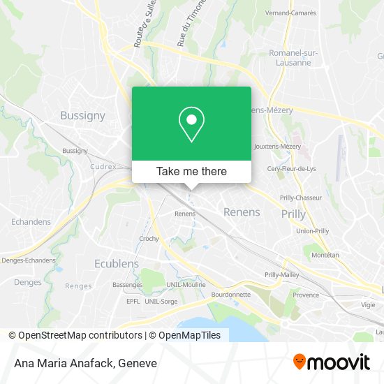 Ana Maria Anafack map