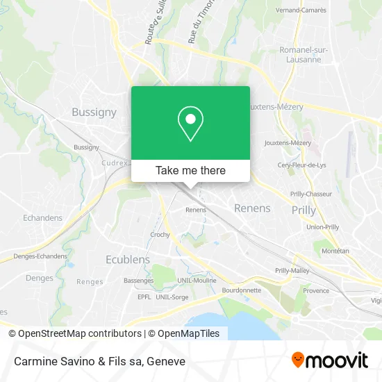 Carmine Savino & Fils sa map