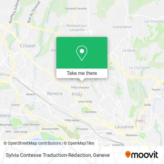 Sylvia Contesse Traduction-Rédaction map