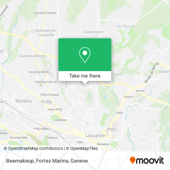 Beemakeup, Fortez Marina map